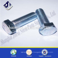 Din931 made in china nut bolt manufacturing machine square shoulder bolt